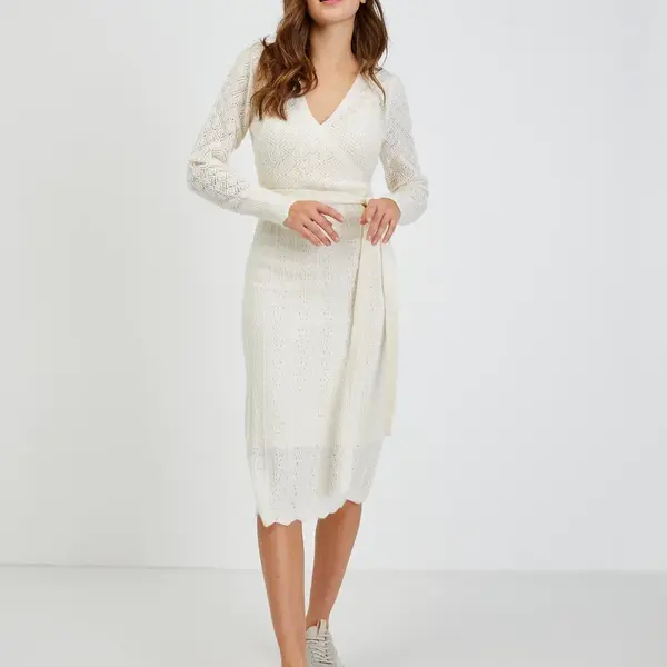 Šaty na denné nosenie pre ženy ORSAY - krémová