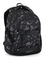 Batoh na notebook Bagmaster NOMAD 25 B Black/grey