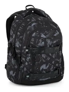 Batoh na notebook Bagmaster NOMAD 25 B Black/grey