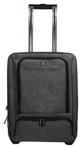 Kabínový kufor Enrico Benetti Frankfurt Notebook Trolley 40 l Grey