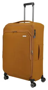 Veľký textilný kufor na kolieskach Travelite Priima L Curry