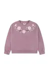 Detská mikina Levi's ROSE FRONT TUCK CREW