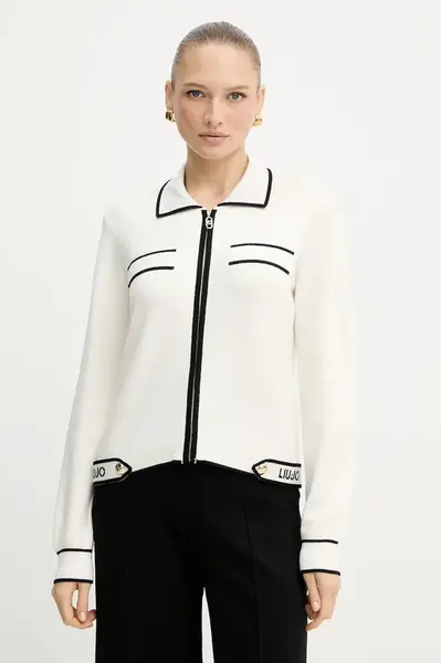 Kardigán s prímesou hodvábu Liu Jo