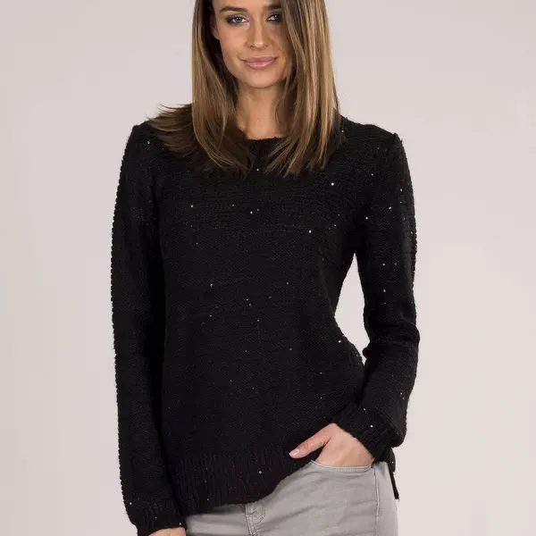 Sweater black Yups cmu0476. R21