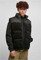 Cord vest black