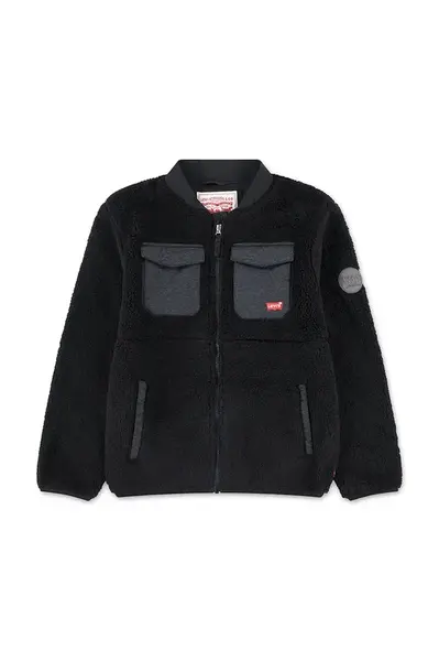 Detská bunda Levi's UTILITY PKT SHERPA JKT