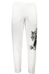 CAVALLI CLASS MEN'S WHITE PANTS