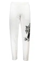 CAVALLI CLASS MEN'S WHITE PANTS