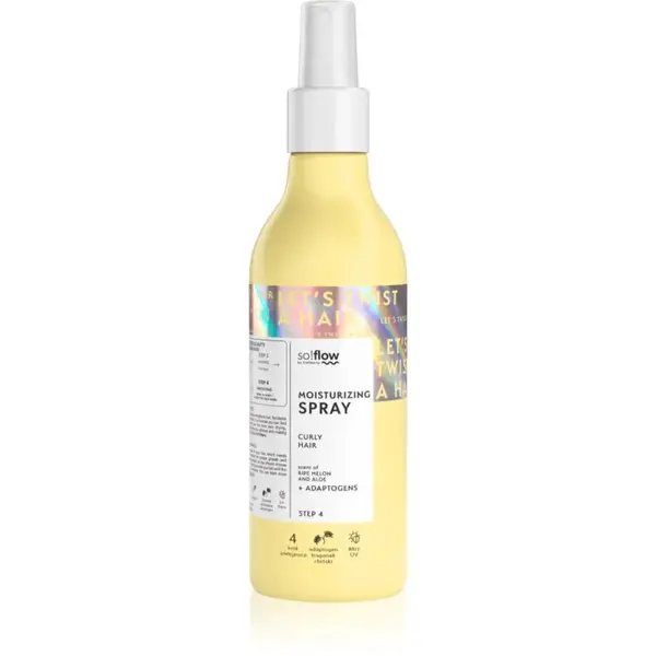 so!flow Curly Hair Nourishing Spray bezoplachový sprej pro kudrnaté vlasy 150 ml