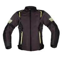 Letní moto bunda W-TEC Pelyes šedá-fluo S