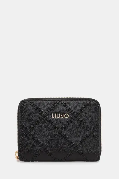 Peněženka Liu Jo dámská, černá barva, AF5156.E0538