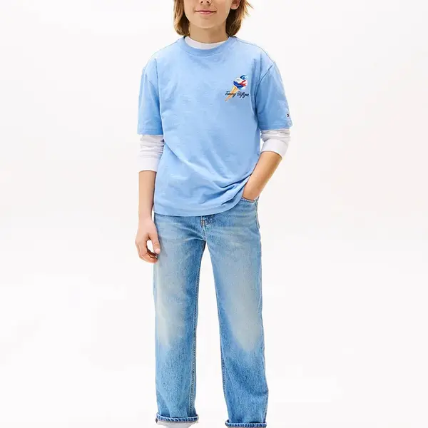 Džíny Tommy Hilfiger SKATER KB0KB10020