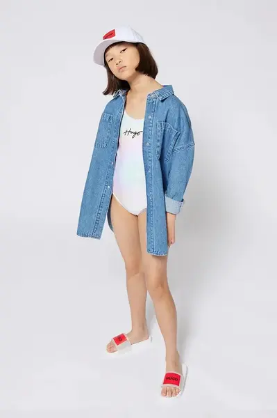 Jednodílné dětské plavky HUGO