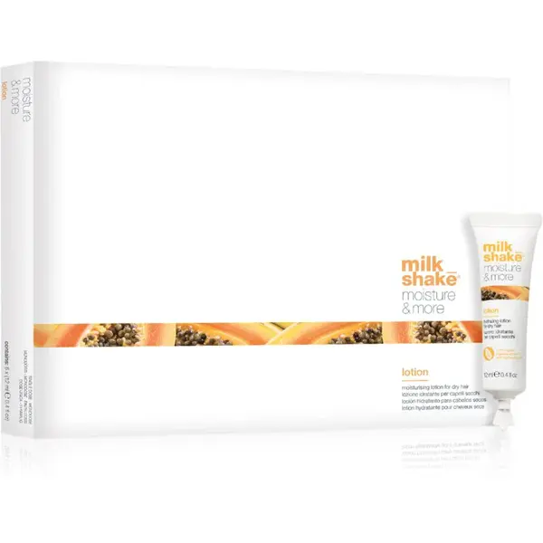 milk_shake® Moisture & More Lotion hydratační mléko pro suché vlasy 6x12 ml