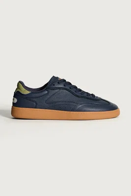 Kožené tenisky Hoff ALLEY NAVY BLUE MAN pánské, tmavomodrá barva, 22562608
