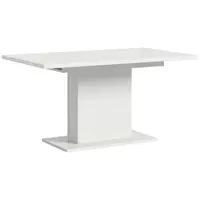 MID.YOU VÝSUVNÝ STŮL, bílá, 150-190/76/90 cm