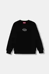 Diesel  Dětská bavlněná mikina  SVALSY SWEAT-SHIRT