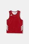 Dětský top adidas Originals červená barva, s aplikací, JM5138