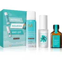 Moroccanoil Refresh, Nourish, and Go! (Dark Tones) sada pro tmavé vlasy pro ženy