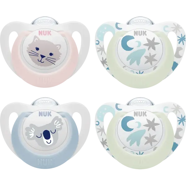 NUK CUMLIK STAR DEN & NOC 0-6M 2KS