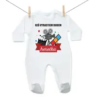 Boodyy Overal Keď vyrastiem budem herečka 68 (3-6 mesiacov)