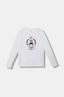 Detské tričko s dlhým rukávom Guess