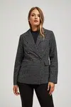 Marisse Double-Breasted Jacket With Decorative Buttons