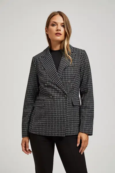 Marisse Double-Breasted Jacket With Decorative Buttons