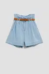 Marisse Women's Shorts L-Sh-4006 L.Blue