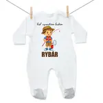 Boodyy Overal Keď vyrastiem budem rybár 56 (0-2 mesiace)