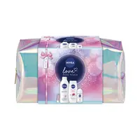 NIVEA darčeková taška plná nežnej ružovej starostlivosti o pokožku