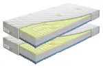 Matrac Benab Visco Plus 1+1 H3 / H4 80 x 200 cm Matrac z pamäťovej peny 18 cm sendvičový zónová ortopedické