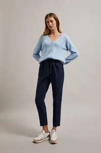 Marisse Women's Trousers Z-Sp-4522 Navy