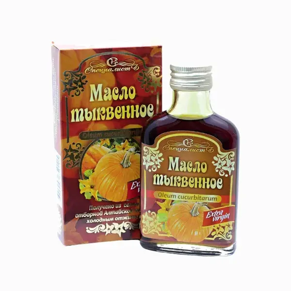 100% tekvicový olej, za studena lisovaný, panenský - Specialist