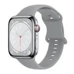 BStrap Smooth Silicone remienok na Apple Watch 38/40/41mm, gray