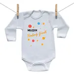 Boodyy Body s dlhým rukávom Milujem nočný život 92 (18-24 mesiacov)