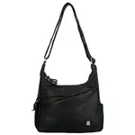 Dámská crossbody kabelka černá - Firenze Kathy