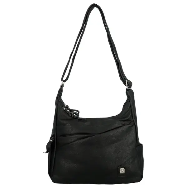 Dámská crossbody kabelka černá - Firenze Kathy