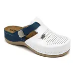 Leon 901 Dámska zdravotná celokožená obuv 41 - 26cm, modrá, 4,5 cm