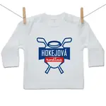 Boodyy Tričko s dlhým rukávom Hokejová rodina 128 (7-8 rokov)