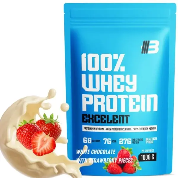 Excelent 100% Whey Proteín - biela čokoláda od BODY NUTRITION - 1000g