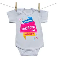 Boodyy Body s krátkym rukávom Mamkina parťáčka na nákupy 80 (9-12 mesiacov)