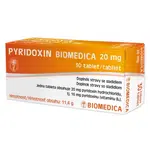 BIOMEDICA Pyridoxin 20 mg 30 tablet