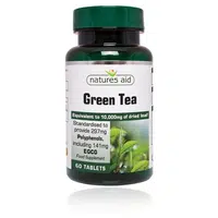 NATURES AID Zelený čaj (313 mg) 60 tablet