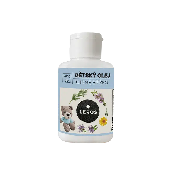 LEROS Dětský olej klidné bříško 60 ml