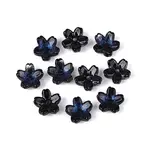 Starry Transparent Glass Beads