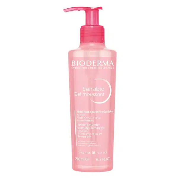 BIODERMA Sensibio Gel Moussant čisticí pěnivý gel 200 ml