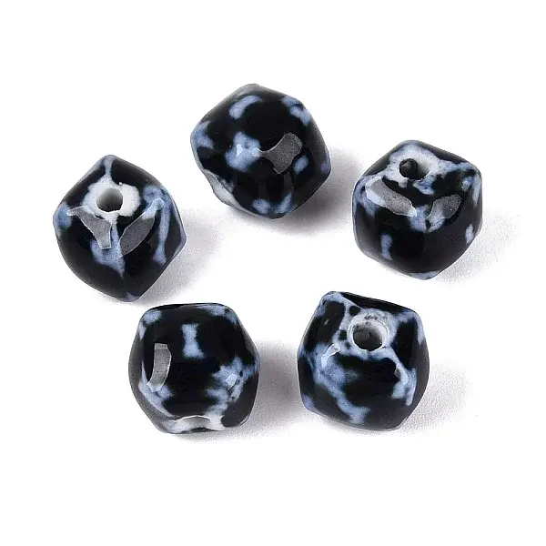 Vintage Handmade Porcelain Beads