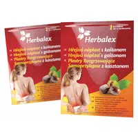 HERBALEX Hřejivá náplast s kaštanem 1 ks
