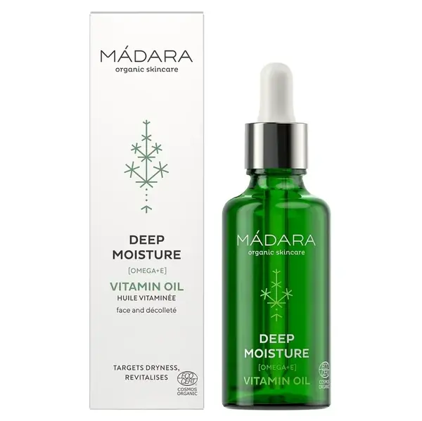 MÁDARA Deep Moisture Hloubkově hydratační vitaminový pleťový olej 50 ml
